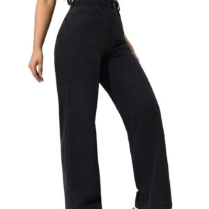 London Hills Women's Relaxed Fit High Rise Jeans || Woman Jean's || Women Baggy Jeans || Jean's for Womens || Loose Jean for Women's || Oversized Woman baggys