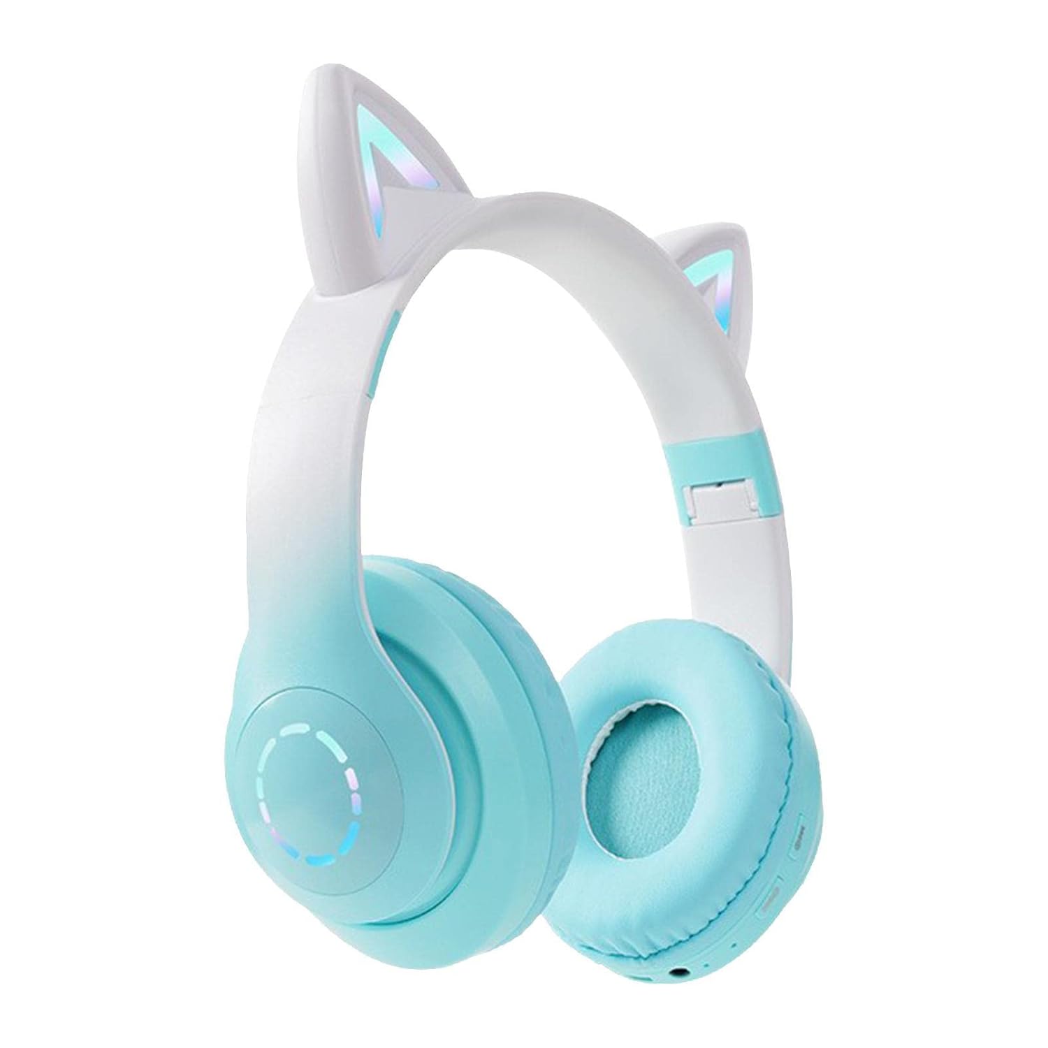Daemon Headphones, Bluetooth Wireless Headphones for Kids Teens Adults, Over-Ear Bluetooth with Microphone, Cat Ear for Girls Women (Multi) - Image 8