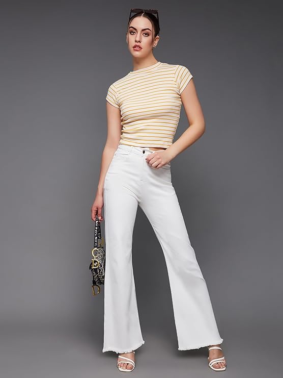 Miss Chase Women's Bootcut Fit High Rise Jeans - Image 3