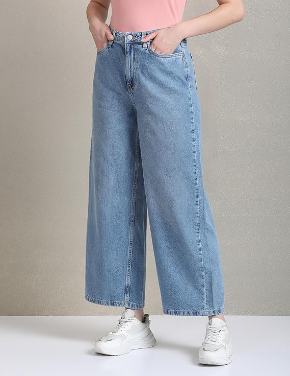 U.S. Polo ASSN. Women's Regular Fit High Rise Jeans - Image 4