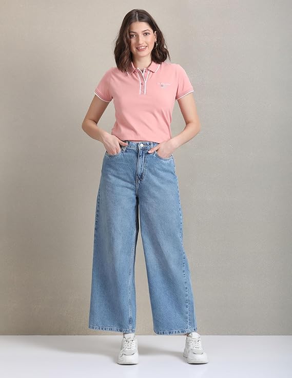 U.S. Polo ASSN. Women's Regular Fit High Rise Jeans - Image 5