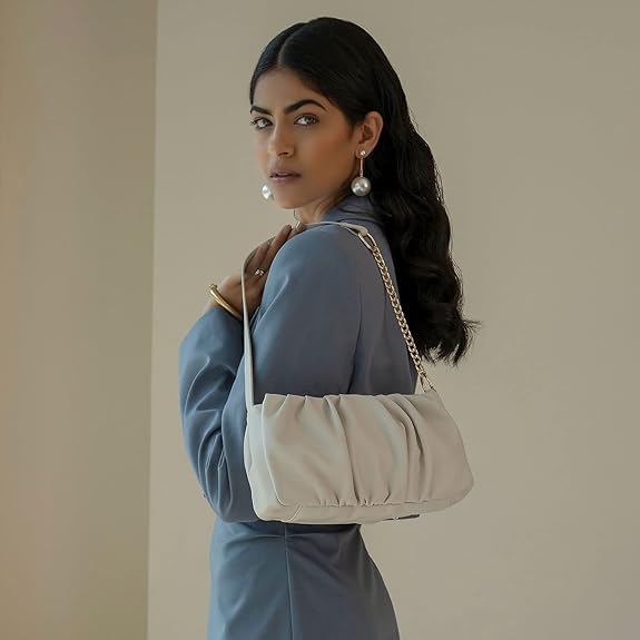 Miraggio Irene Women’s Shoulder Handbag – Stylish Small Purse for Ladies