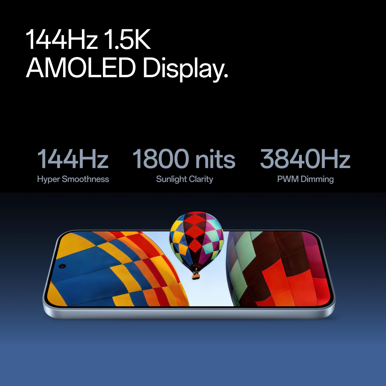 OnePlus Nord CE6 5G Smartphone – 8GB RAM, 128GB Storage, 144Hz 1.5K AMOLED Display, 8000mAh Battery
