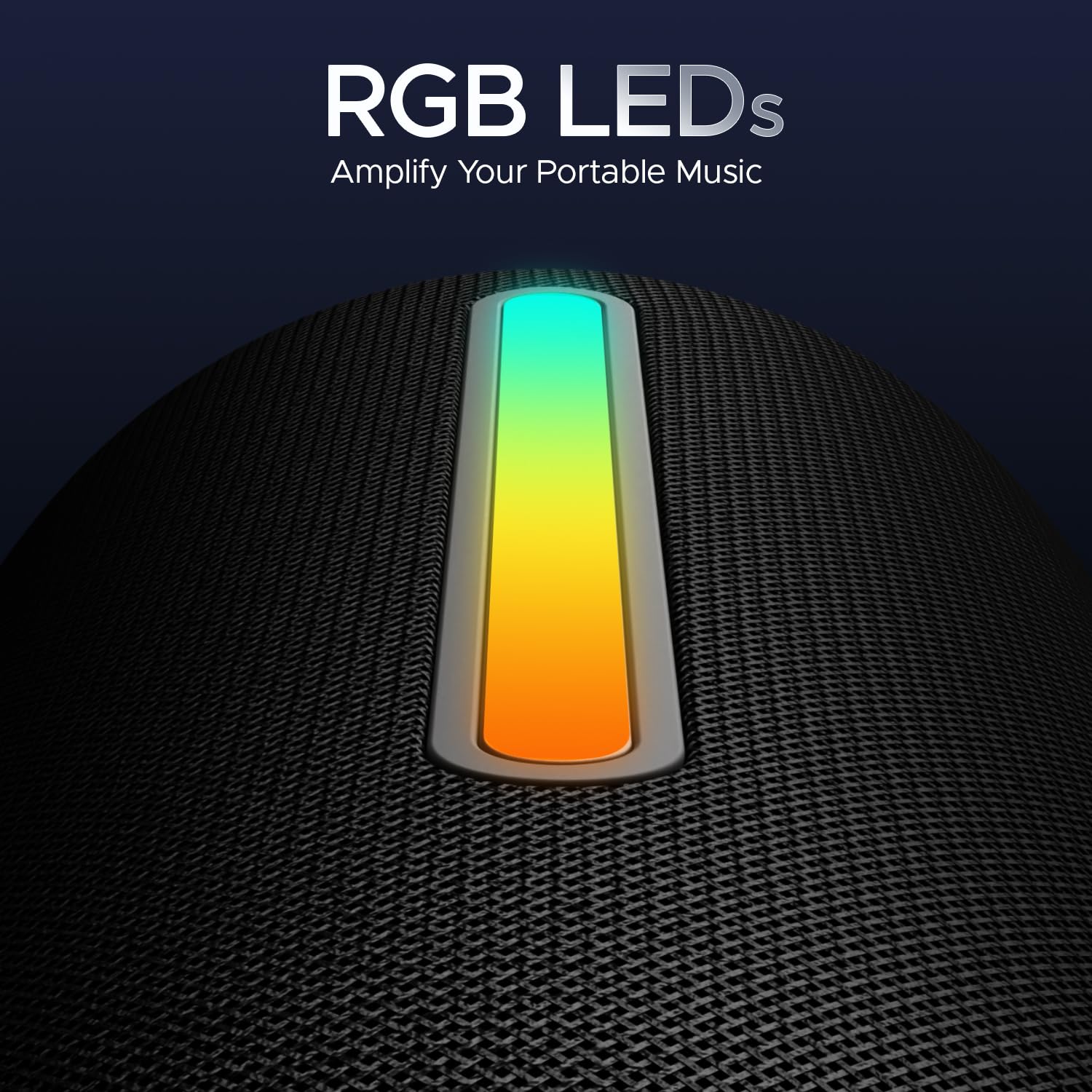 boAt Stone 352 Pro 14W Bluetooth Speaker with RGB LEDs & 12-Hour Playback โ Raging Black